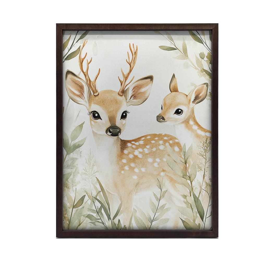 Plakat Jelonki Na Bajkowej Łące Plakat Jelonki Na Bajkowej Łące, 30X40 Cm, Bez Ramy, Papier Matowy 230 Gsm