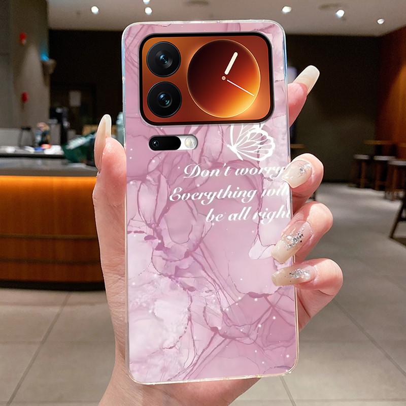 Casing For Xiaomi 17 Pro Max Mi 17 Pro Mi17 17Pro Phone Case Luxury Fashion Butterfly Flower Clear Soft TPU Silicone Back Cover