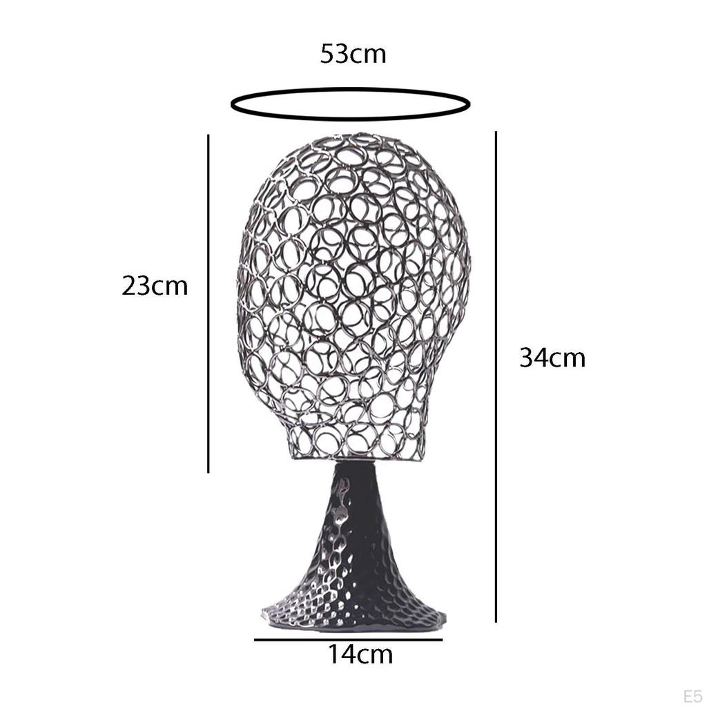 Elegant Hat And Wig Display Stand for Home Travel