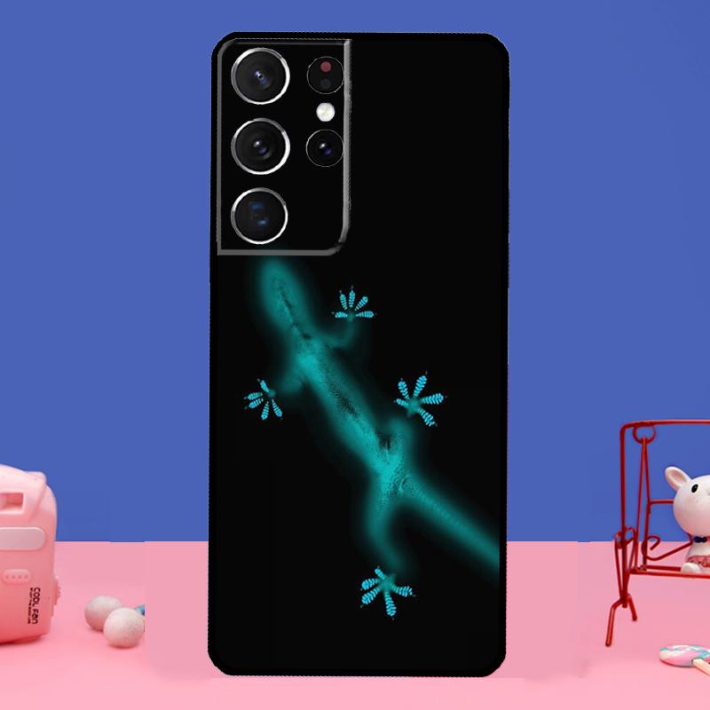 Чехол с ящерицами гекконами для Samsung Galaxy S22 S21 Note 20 Ultra Note 10 S8 S9 S10 Plus S20 FE