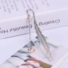 Креативные канцелярские принадлежности с перьями Separador De Libro, инструмент для книги, Marque Page B02, милая металлическая закладка для книг
