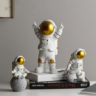 Украшение космонавта, милая модель маленького астронавта, автомобильное украшение для дома, гостиной, рабочего стола