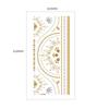 Бронзовая наклейка для татуировки Water Transfer Mt Metal Водонепроницаемая наклейка для татуировки Party Party Amazon Wind Tattoo
