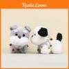 Pendant Plush Dog Keychain With Small Bell Necklace Design Suitable Gift For