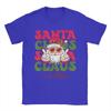 Merry Christmas Santa Clause is Calling Ringing in Holidays Men T Shirts  Fun Tee Shirt Short Sleeve Crew Neck T-Shirt Clothing