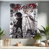 Bungo Stray Dogs Сделай сам Аниме Настенный Гобелен Хиппи Цветочные Настенные Ковры для Общежития Учебной Комнаты Арендованного Дома Дома Настенное Искусство Декор
