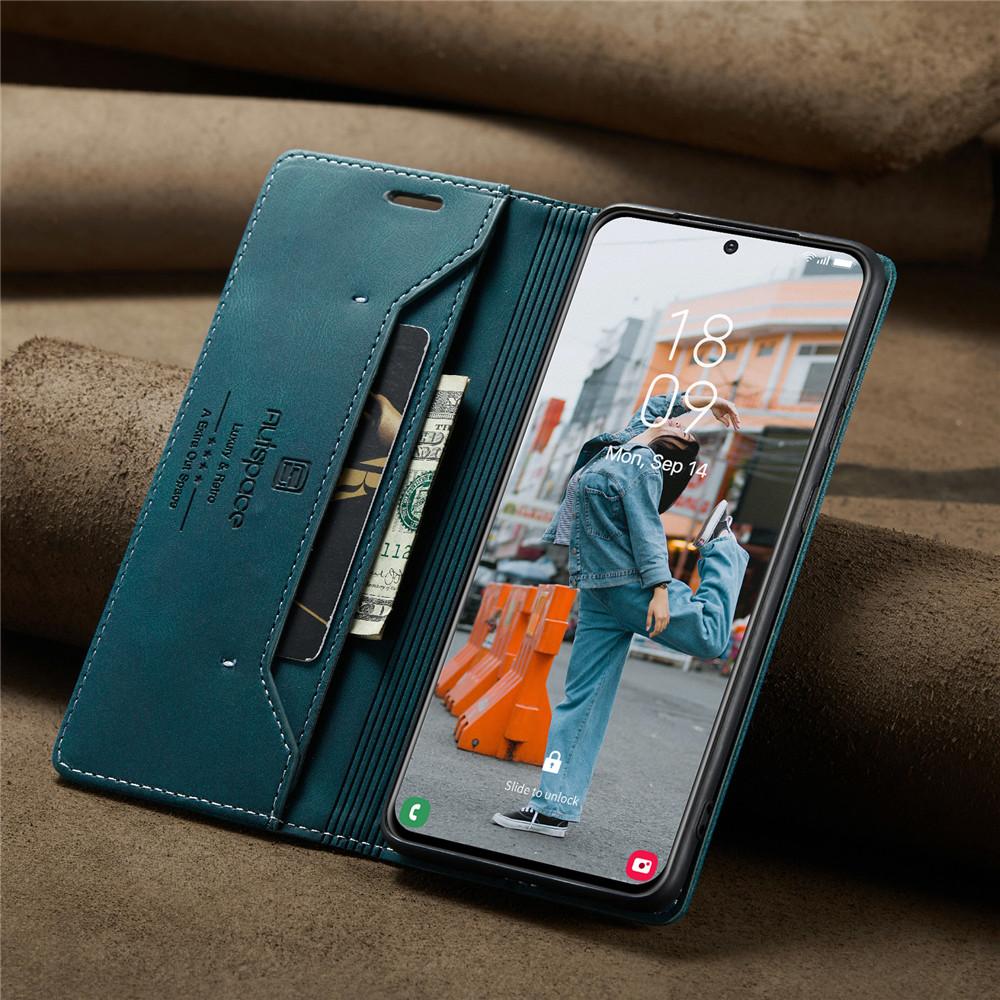Роскошный кожаный магнитный чехол-кошелек с откидной крышкой для Samsung Galaxy S24 S23 S22 S10 S9 S8 Plus S21 S20 5G со слотом для карт и полной защитой