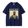 Funny Kanye West Meme T-Shirt Vintage Hip Hop Rap Style Tshirt UnisexCotton Short Sleeve Oversized T Shirt Streetwear