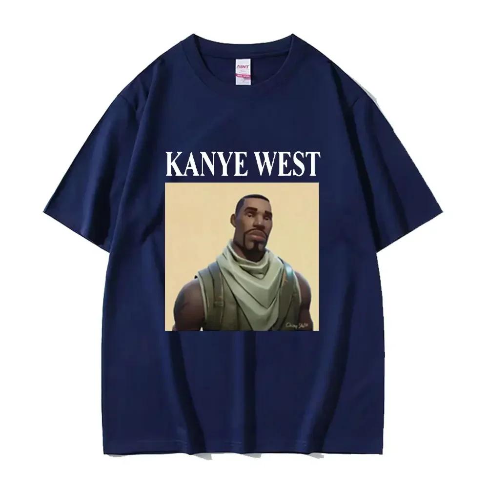 Funny Kanye West Meme T-Shirt Vintage Hip Hop Rap Style Tshirt UnisexCotton Short Sleeve Oversized T Shirt Streetwear
