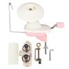 Manual Yarn Winder with Dual Head Thread Guide Hand Crank Yarn Ball Winding Machine 8 Strands 150g