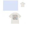 Mens Loose Fit Cotton Blend Short Sleeve T-Shirt With Cartoon Print Breathable Casual Tee Teens Adults