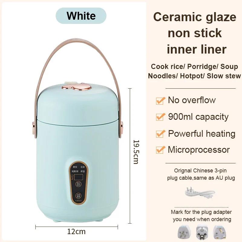 Электрический чайник 110 В, кипятильник для приготовления чая, рагу, супа, каши, мультиварка, приготовление риса, подогрев, ланч-бокс, подогреватель еды