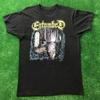 Винтажная футболка 1990 года Entombed Left Hand Path Черная Размеры от S до 5XL Унисекс
