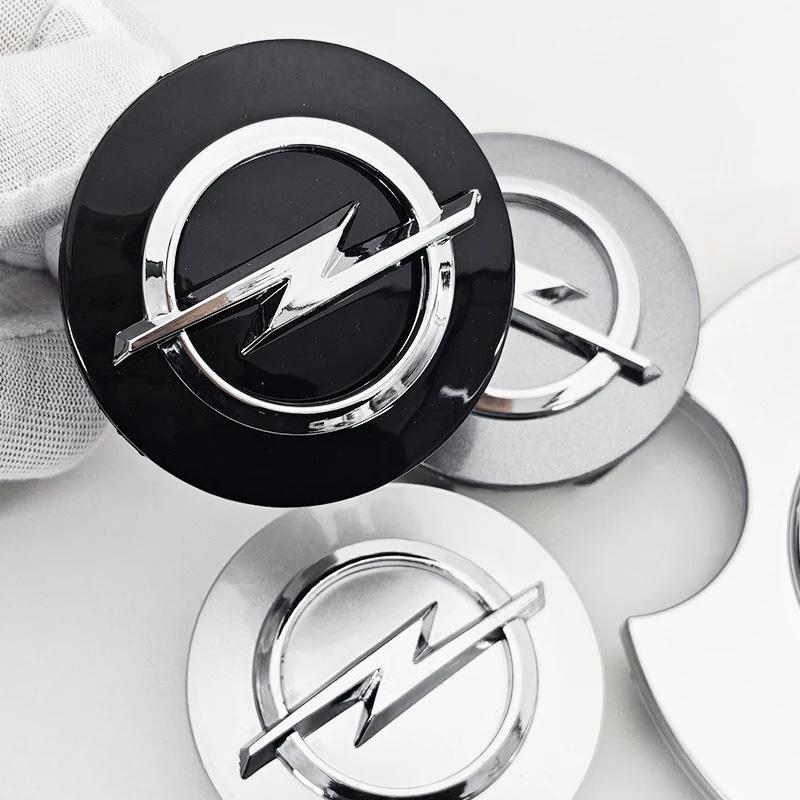 4pcs 56mm 59mm 60mm 64mm 68mm Car Wheel Center Hub Cap Rim Cover Emblem For Opel Corsa C D E F A B Gsi 1.6T OPC Line Turbo Cors afw555