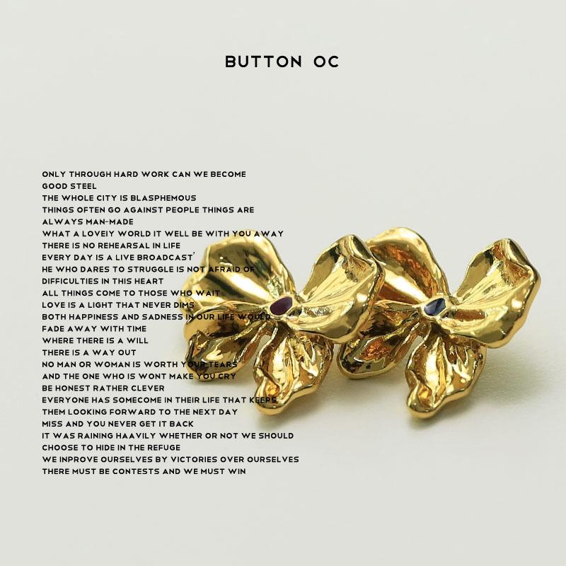 Xiaoxiangfeng с пуговицами в виде бриллиантовых бантов, металлические пуговицы для аксессуаров одежды, пуговицы для пиджака