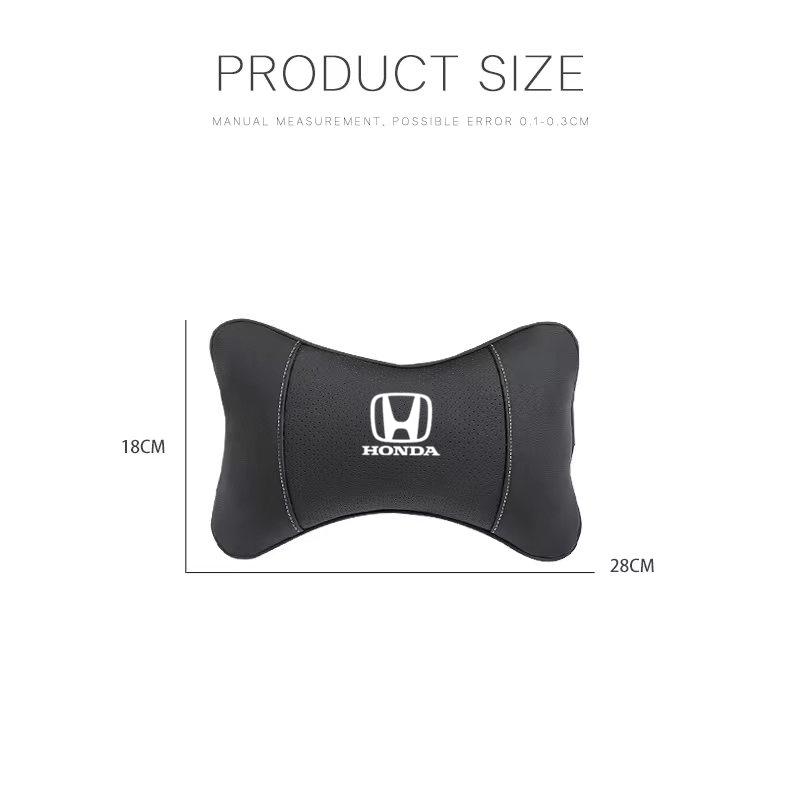IYXI7 Car Headrest Neck Cushion Memory Foam Soft Accessories For Honda Civic xrv hrv crv brv City Accord Fit Jazz Insight
