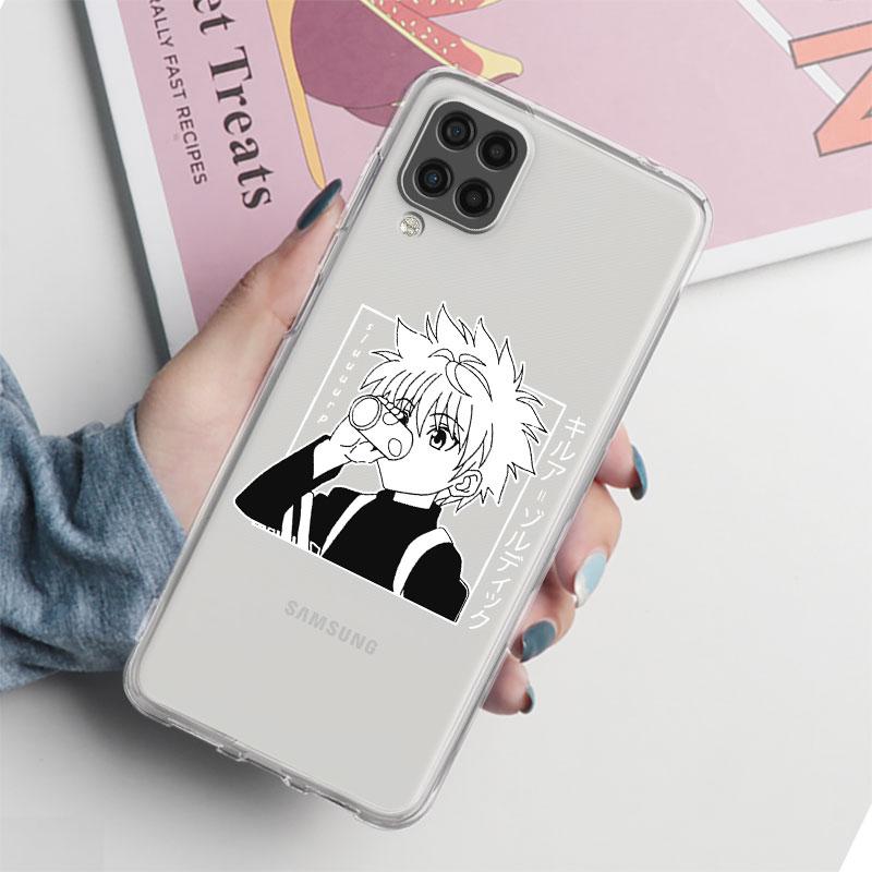 Hunter X Hunter Shell для Samsung Galaxy A12 A52 A11 A33 A32 A41 A31 A13 A71 A22 5G A21s A51 A53 A72 A73 Мягкий чехол-накладка