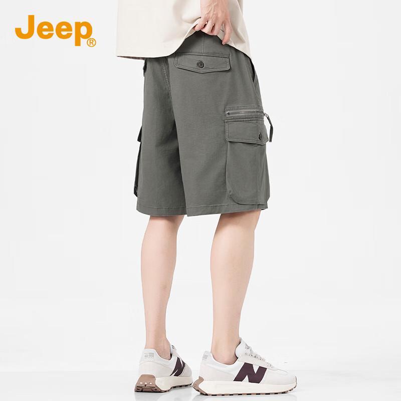 JEEP Men's Summer Workwear Casual Shorts