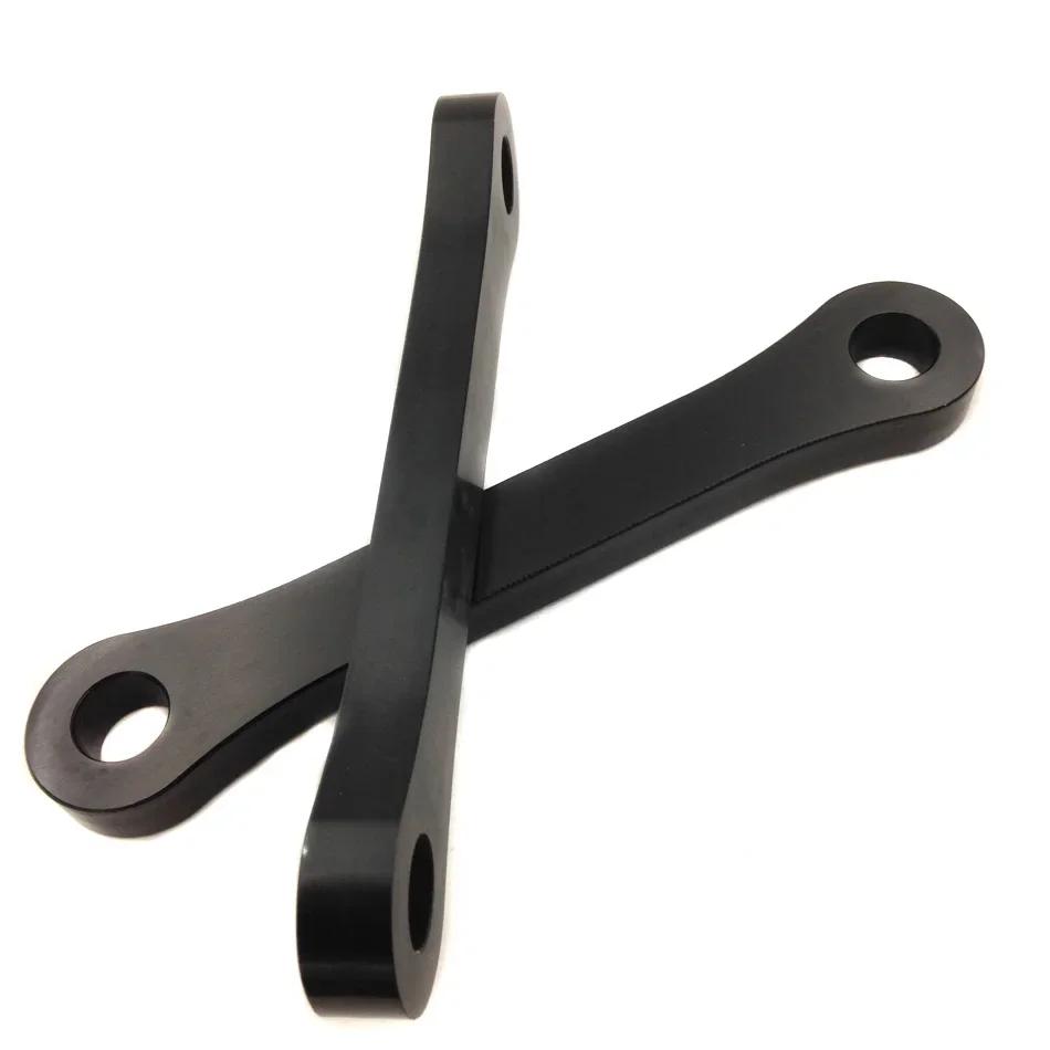 Motorcycle for 1987-2007 Kawasaki KL KLR 650 Motorcycle Bike Black Lowering Links