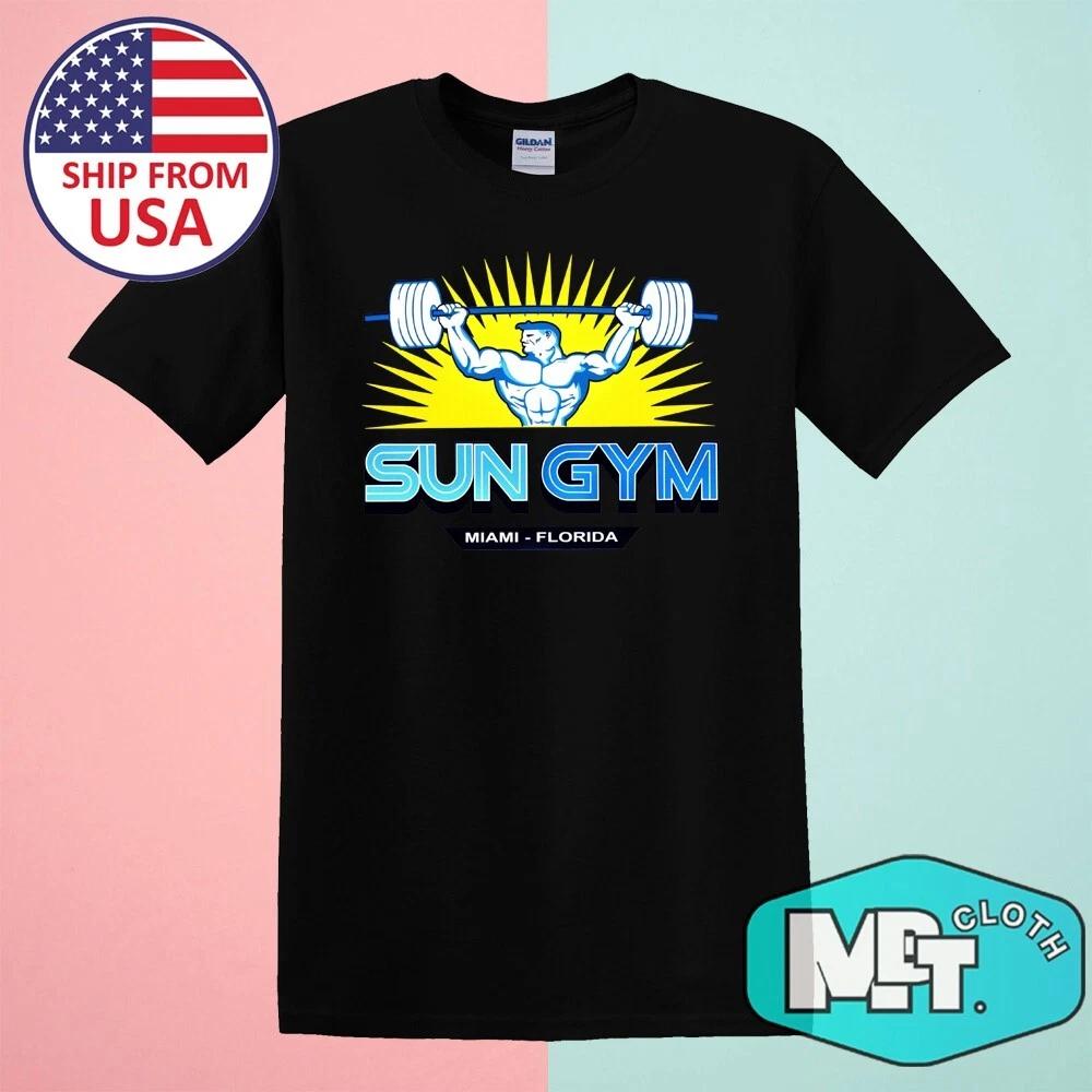 Pain and Gain Unofficial Sun Gym Miami Workout Men's Black Size S-5XL
