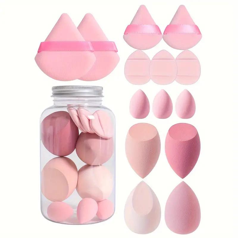 14-Piece Beauty Sponge Set: Super Soft, Dual-Use Makeup Sponges
