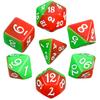 7шт. игровых кубиков Splic Colors DND Polyhedral Dice Set для настольных ролевых игр DND RPG