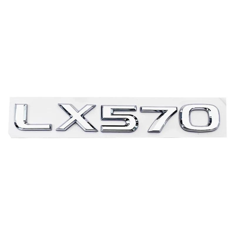 3D ABS Logo For Lexus GX470 LX570 LX600 RX350 RX300 Emblem Number Letters Sticker Car Trunk Badge Adhesive Decal AccessoriesDX7