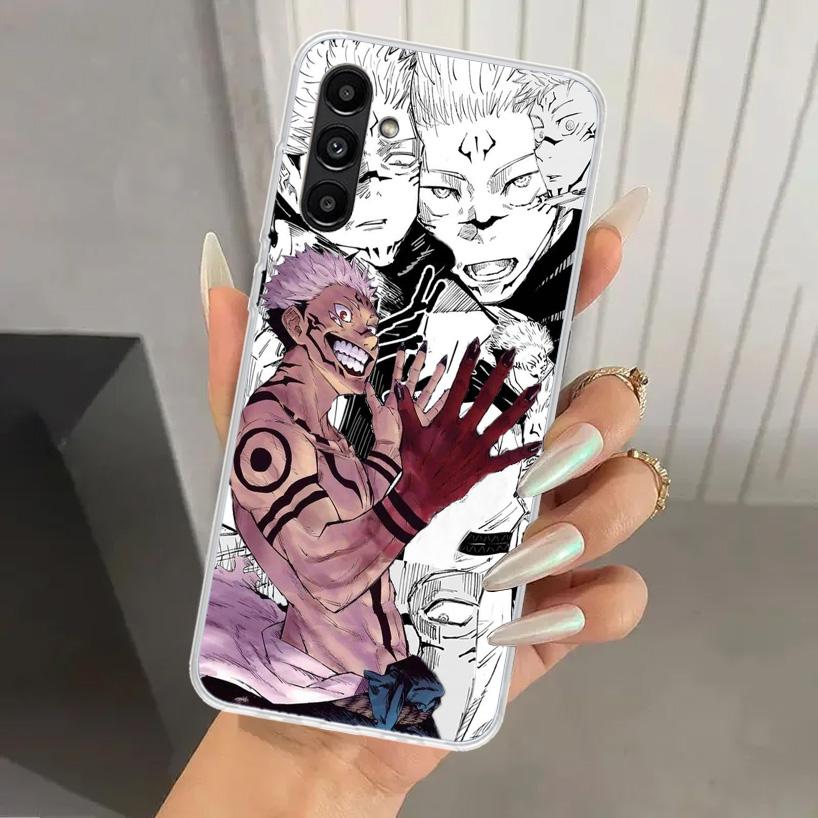 Чехол для телефона Jujutsu Kaisen Аниме Япония для Samsung Galaxy A17 A16 A37 A26 A36 A57 A56 A15 A25 A35 A55 A14 A24 A34 A54 A13 A23 A33 A53 G