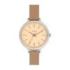 Fragola Women's Sweatproof Soft Color Watch H01222S-1 MOCHA/OR Brown