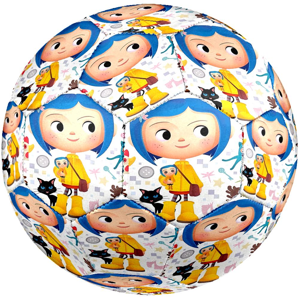 Coraline Theme Size 5 Soccer Ball, Suitable for Both Indoor and Outdoor Matches, a Gift Suitable for Everyone.