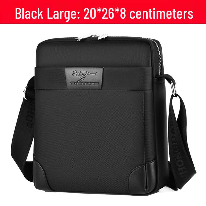 Мужская однолямочная сумка через плечо из холста, Новый 2025 Оксфордский рюкзак для поездок на работу, Компактная персональная портативная сумка