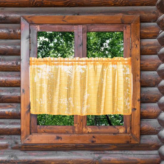 Короткая занавеска Yousheng с воздушным дренажем, устойчивая к разрывам, не выцветающая, простая в установке, полупрозрачная перегородка, оконная сетка, кухонные принадлежности