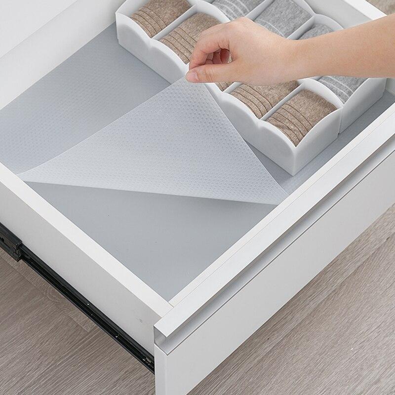 1шт прозрачный водонепроницаемый маслостойкий коврик для полки ящика чехол для полки коврик для шкафа нескользящие накладки для ящиков для кухонного шкафа