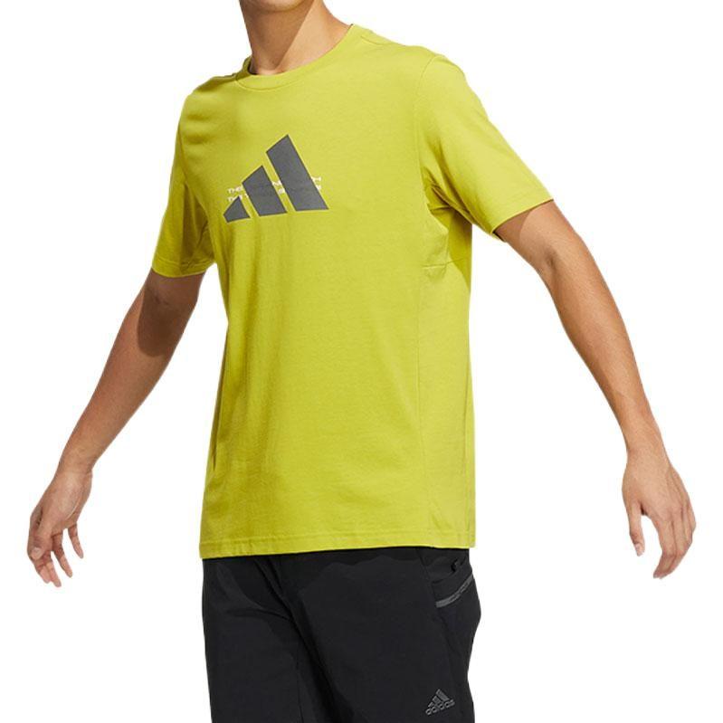 adidas Футболки Мужские С Круглым Вырезом Умеренный Прямой Крой HE9938
