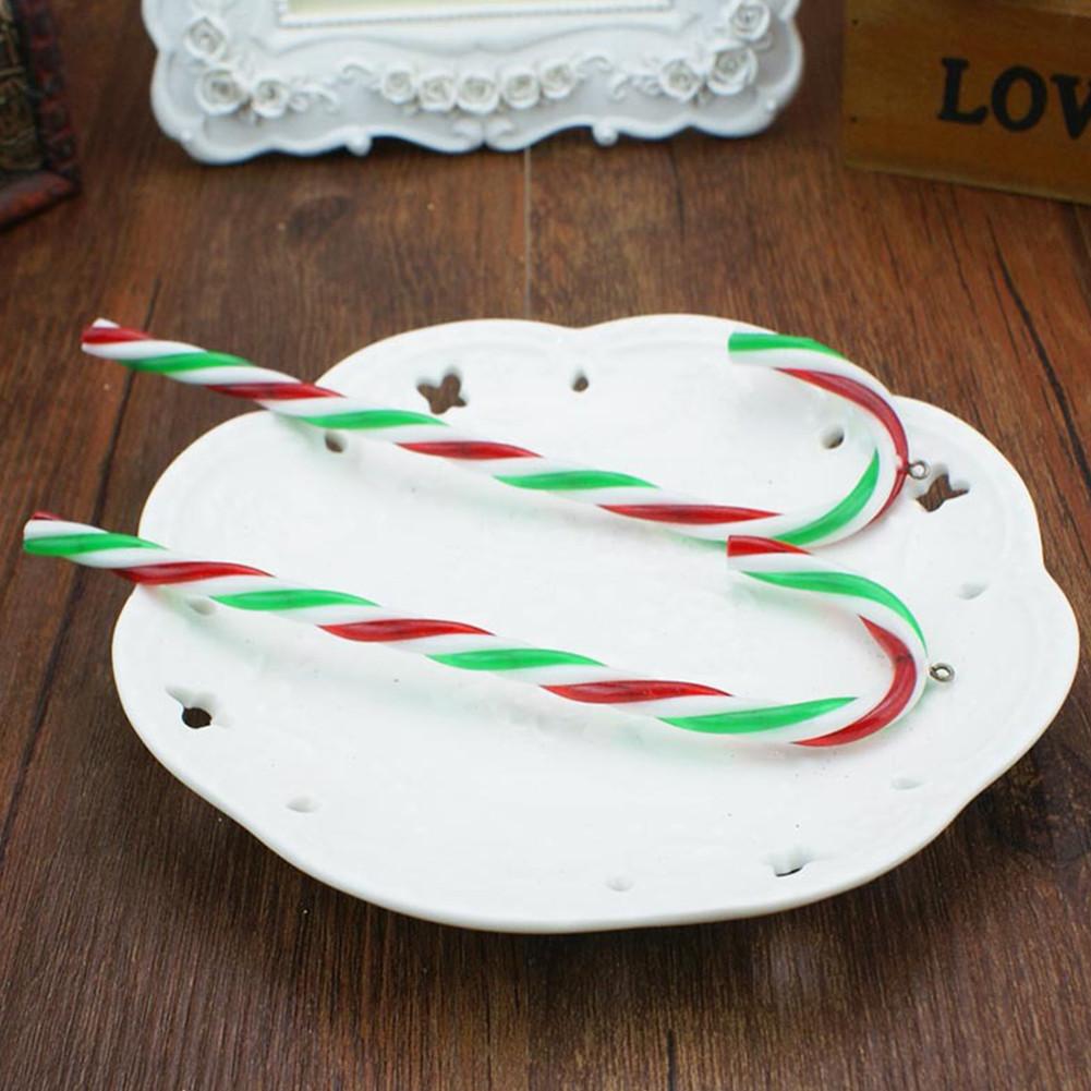 Высококачественное украшение для подвешивания на рождественскую елку в виде леденца 15 см, PS-украшения