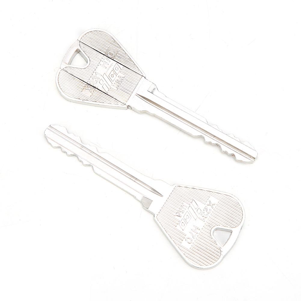 Classic Magic Trick Toy Key into Bottle Three Folding Key Close Up Illusion Gimmick Prop