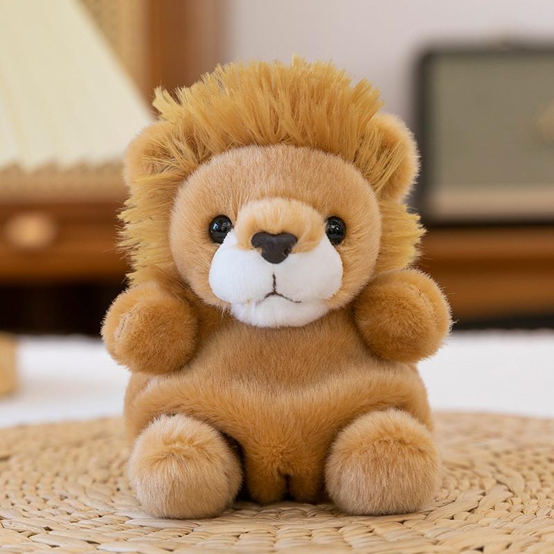 Dog Scented Plush Keychain With Pp Cotton Filling For Car Decor And Gift For Friends