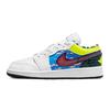 Детские Air Jordan 1 Low GS Белый Мультиколор DM8969-114