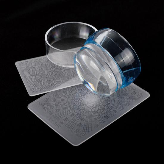 Nail Art Stamper Reusable Convenient Easy To Use Nail Tool Stamp Seal for Fingernails