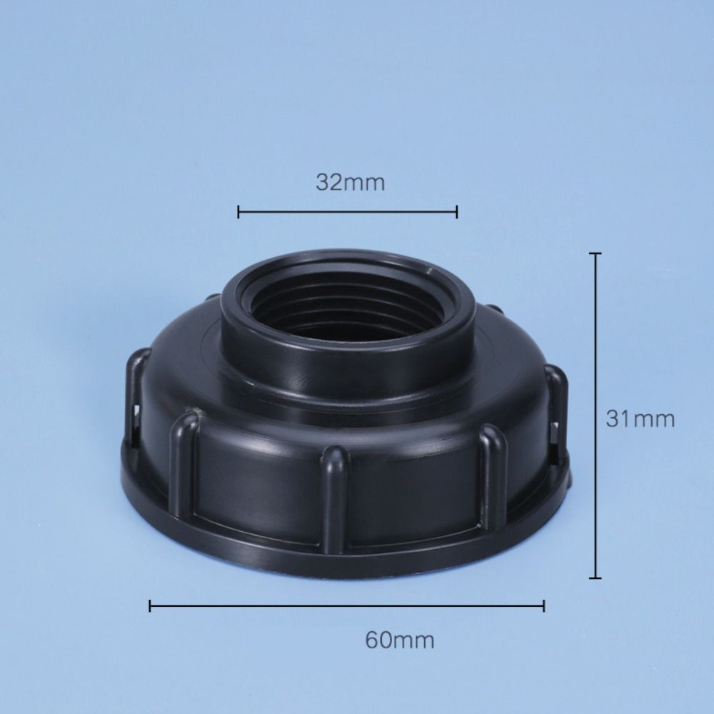 1/2" 3/4" 1" IBC Tank Fittings Plastic Adaptor Connector High Quality Water Coupling Adapter