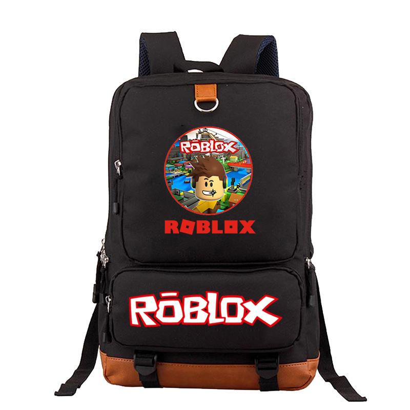 Game Merchandise Personalized Print Cartoon Backpack Virtual World Roblox Student Fashion Bag