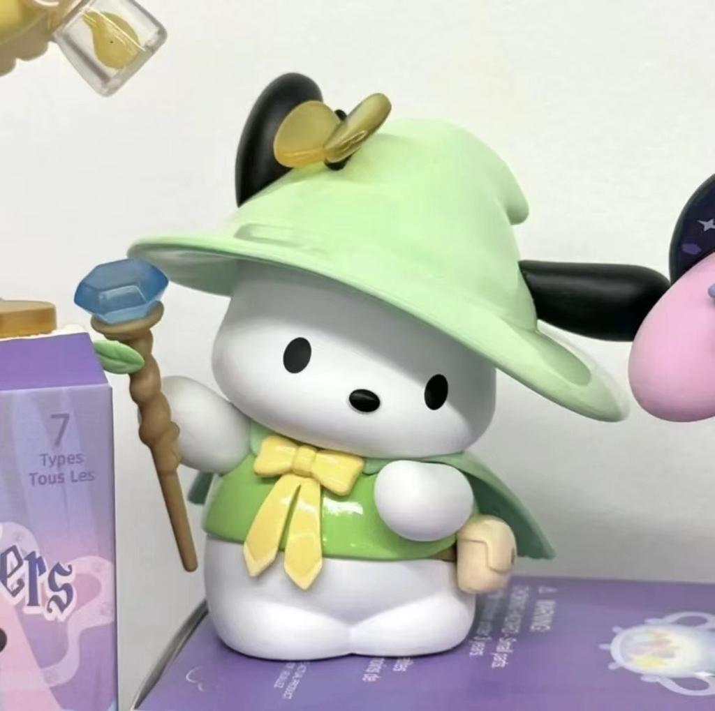 Sanrio Блайндбокс Мультяшная Куроми Кукла Счастливое Гадание Аниме Серия Фигурка Модель Кукла Детская Игрушка Настольный Декор Подарок на День Рождения