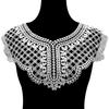 Milk Silk Embroidered Lace Collar: Water-Soluble, 3D, DIY Accessory
