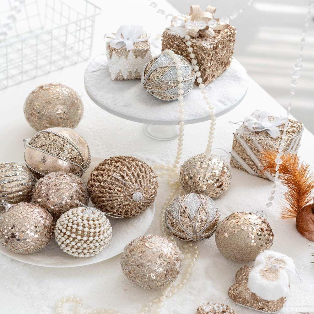 Foams Christmas Decor 8cm Christmas Tree Pendant Hanging Ornaments Christmas Party Supplies