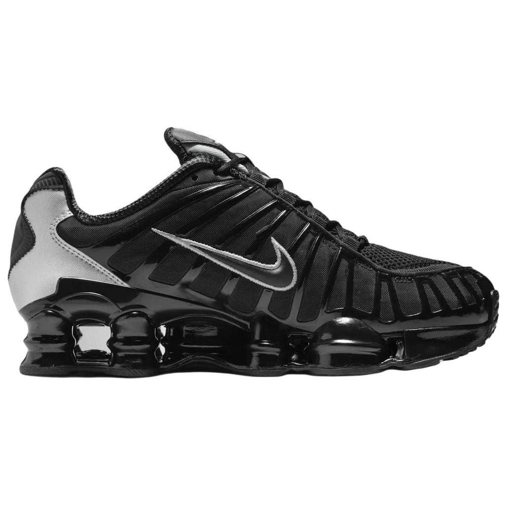 Nike Shox TL Серия Удобная посадка Повседневная обувь Женские кроссовки Черный Серебристый AR3566-008