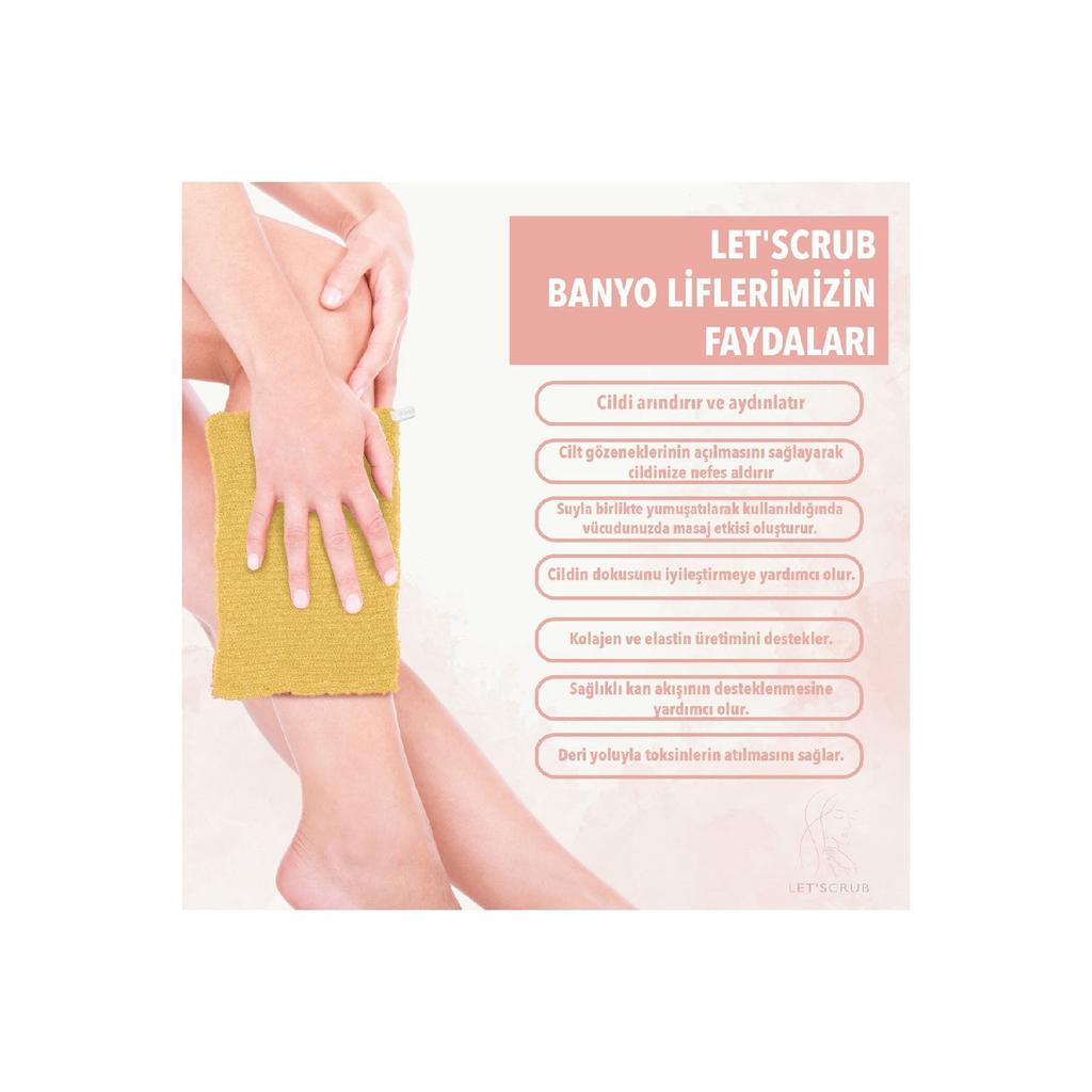 Супергибкая желтая мочалка для ванны Люфа для душа подходит для всех типов кожи - унисекс 30x40 см