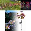 Elegant Solar Powered Butterfly Tree Stake Light Ideal For Waterproof Lawn Decor