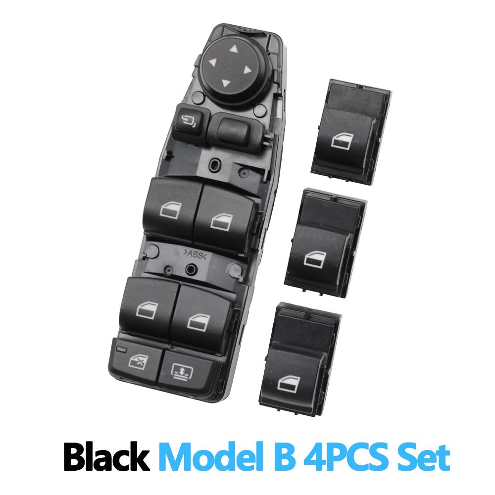 Электрическая мощность, хромированный главный переключатель окна, кнопка управления регулятором для BMW 3 5 7 X3 X4 F30 F35 F25 F26 F07 F10 F18 F01