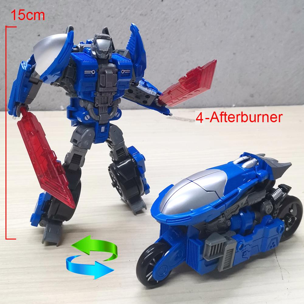 Комбинированные игрушки-трансформеры 5-в-1 Computron Strafe Scatters Afterburner Носовой обтекатель Фигурка Робот-трансформер Модель из аниме