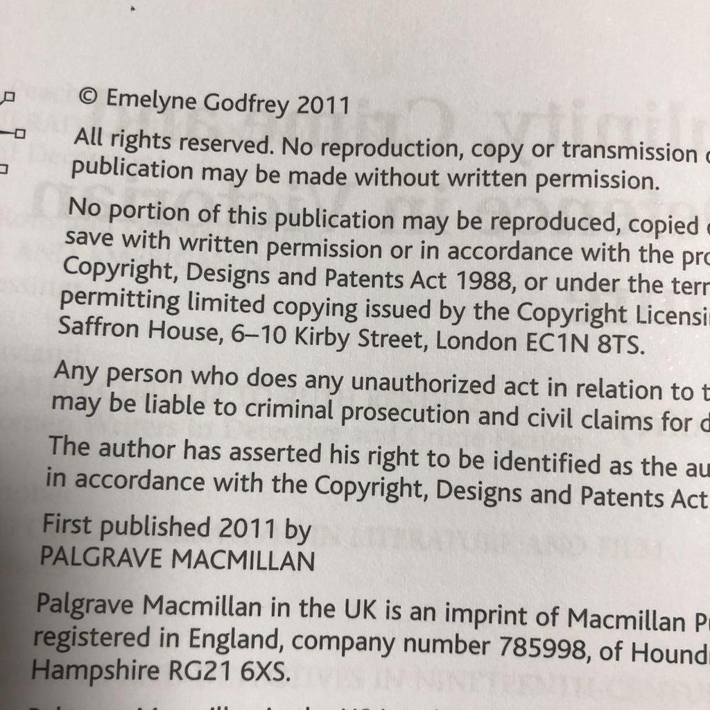 [Б/У] Мужественность, преступность и самооборона в викторианской литературе Эмелин Годфри